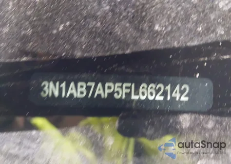 2015 Nissan Sentra Sv z USA, uszkodzony, nr VIN 3N1AB7AP5FL662142